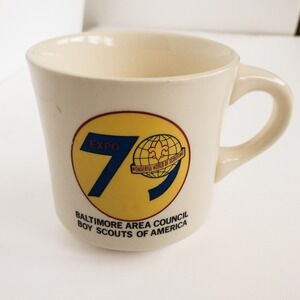 Boy Scouts of America Coffee‎ Mug Expo 79 Baltimore Ceramic